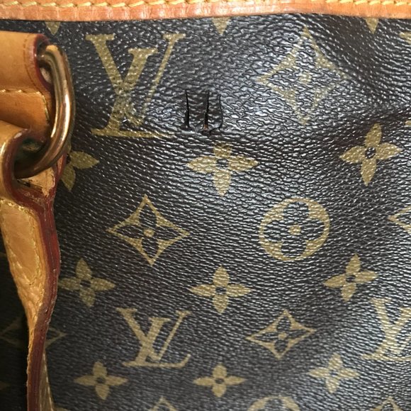 AUTHENTIC Louis Vuitton Monogram Batignolles Vertical Shoulder Satchel Tote Bag - Picture 3 of 15